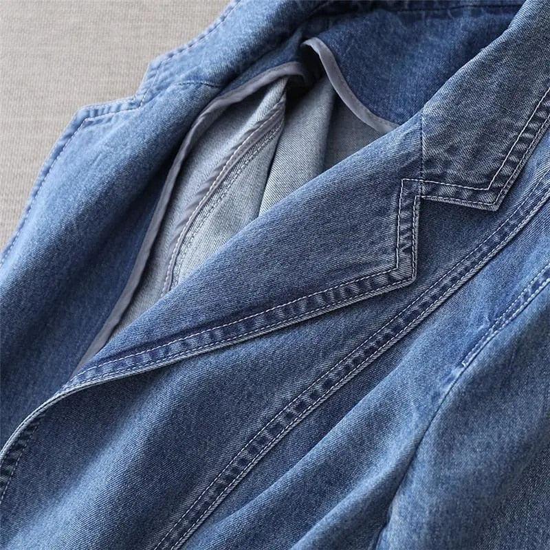 CRIPES - Moderner Blazer aus Denim