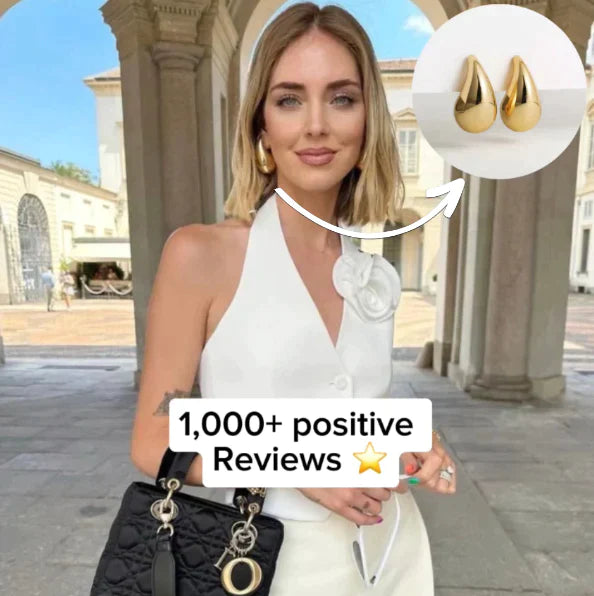 Delfino™ - Luxe trendy druppel oorbellen