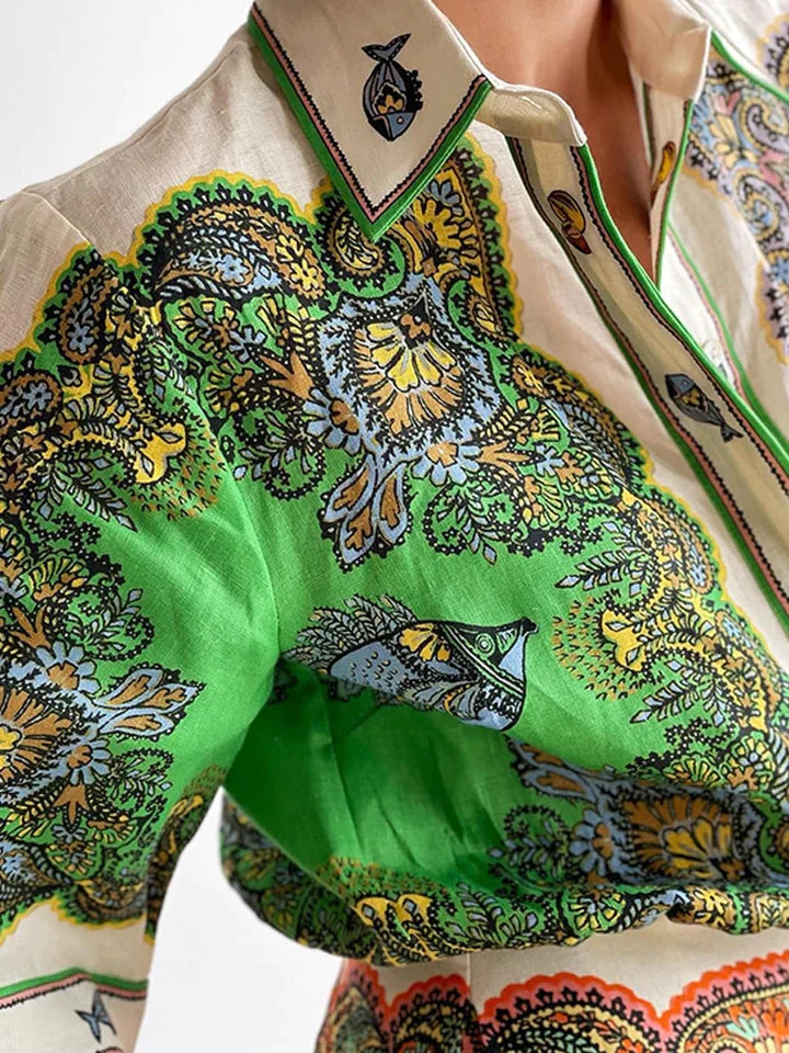 Paige | DAMES JURKEN MET OMSLAGKRAAG EN HALVE MOUWEN