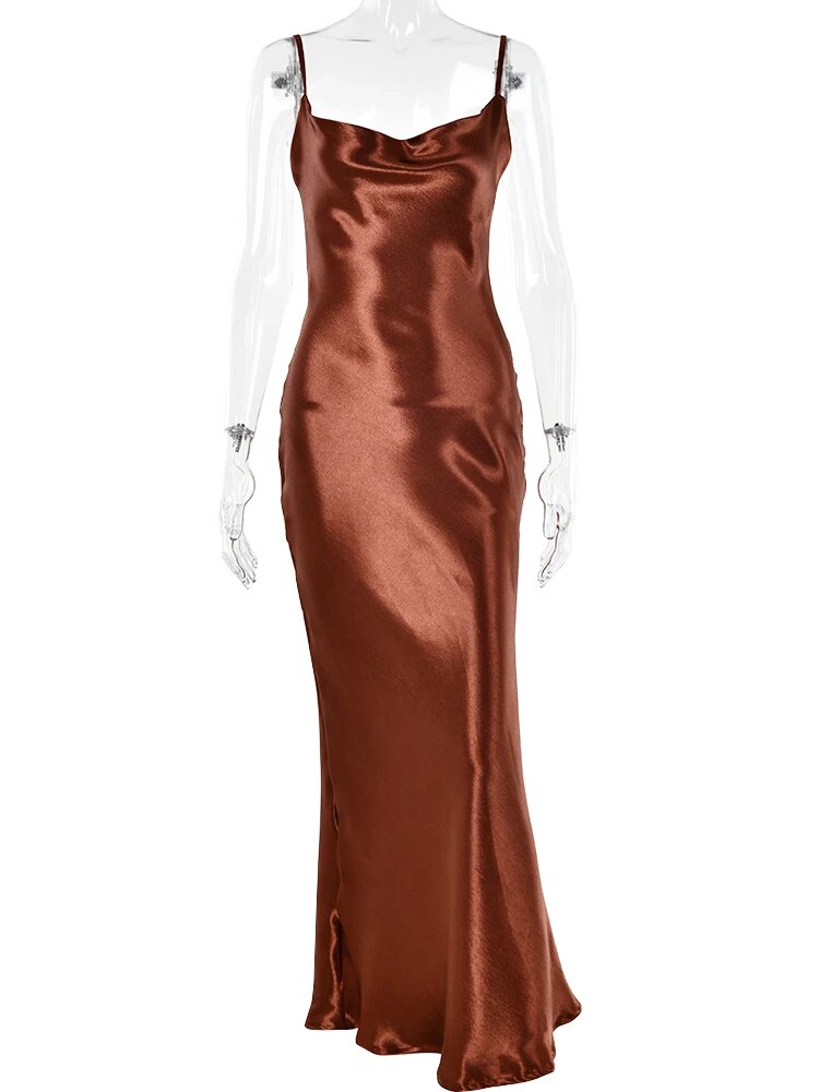 Cripes Robe Luxe en Satin