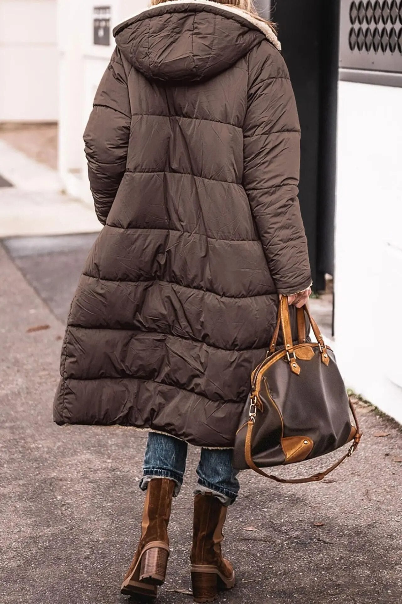 Manteau d'hiver imperméable et chaud