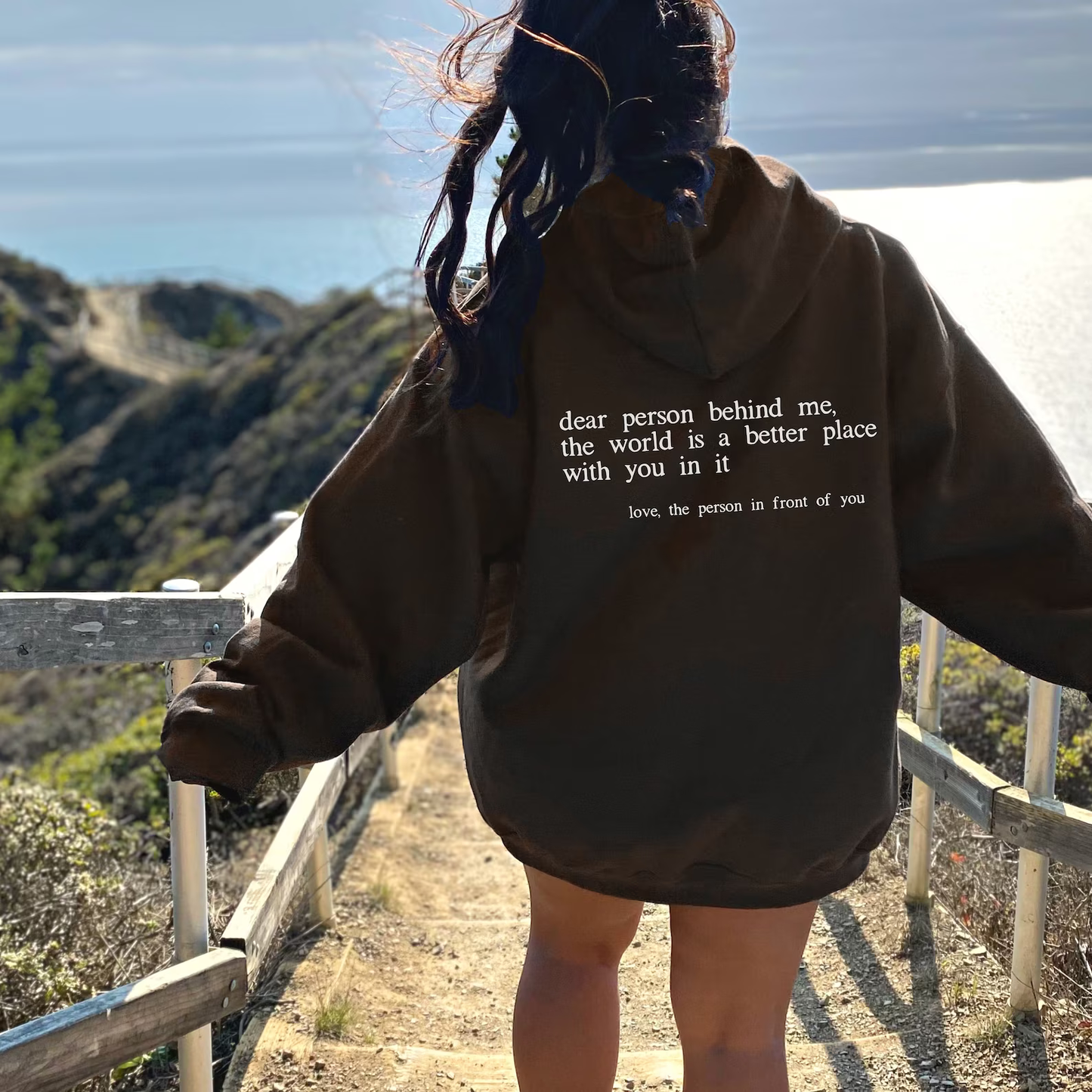 Dear Person Behind Me' - Positiviteits Hoodie