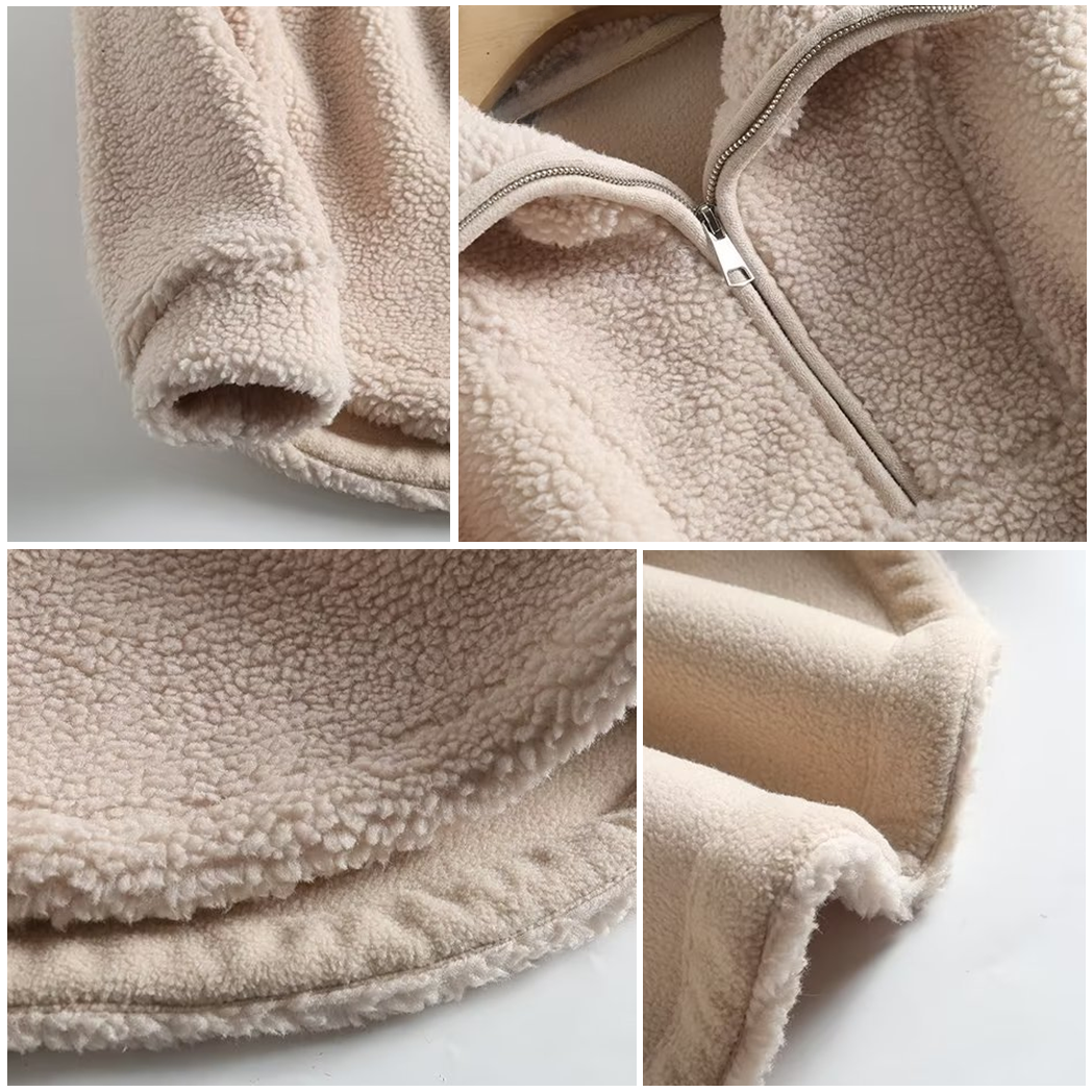 CRIPES - Kuscheliger Pullover aus Sherpa