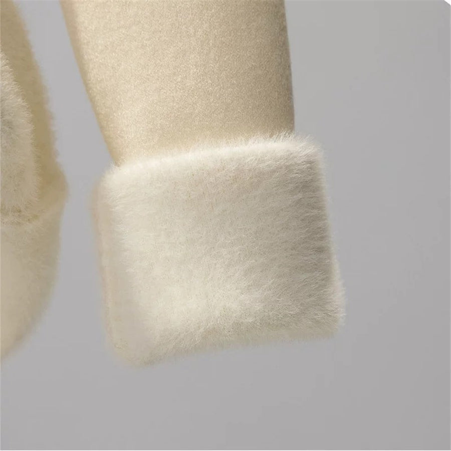 CRIPES - Pullover aus weichem Samt gefüttert