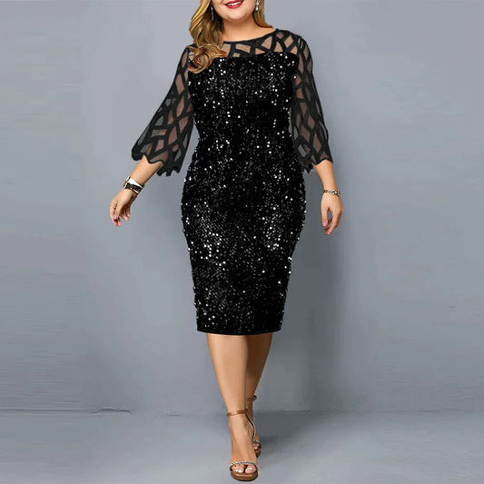 GlitterGlam Robe pour les fêtes