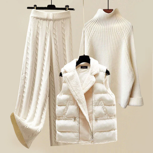 Norah - Ensemble Tricot Confort d'Hiver