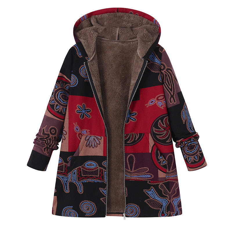 Éléonore - Veste à motifs vintage pour femme