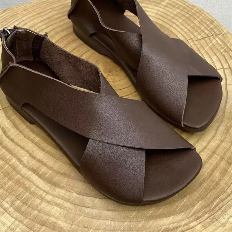 Veala | Luxueuze Lederen Sandalen voor Vrouwen