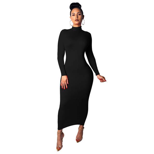Mireya | Ik heb een lange, bedekte bodycon-jurk