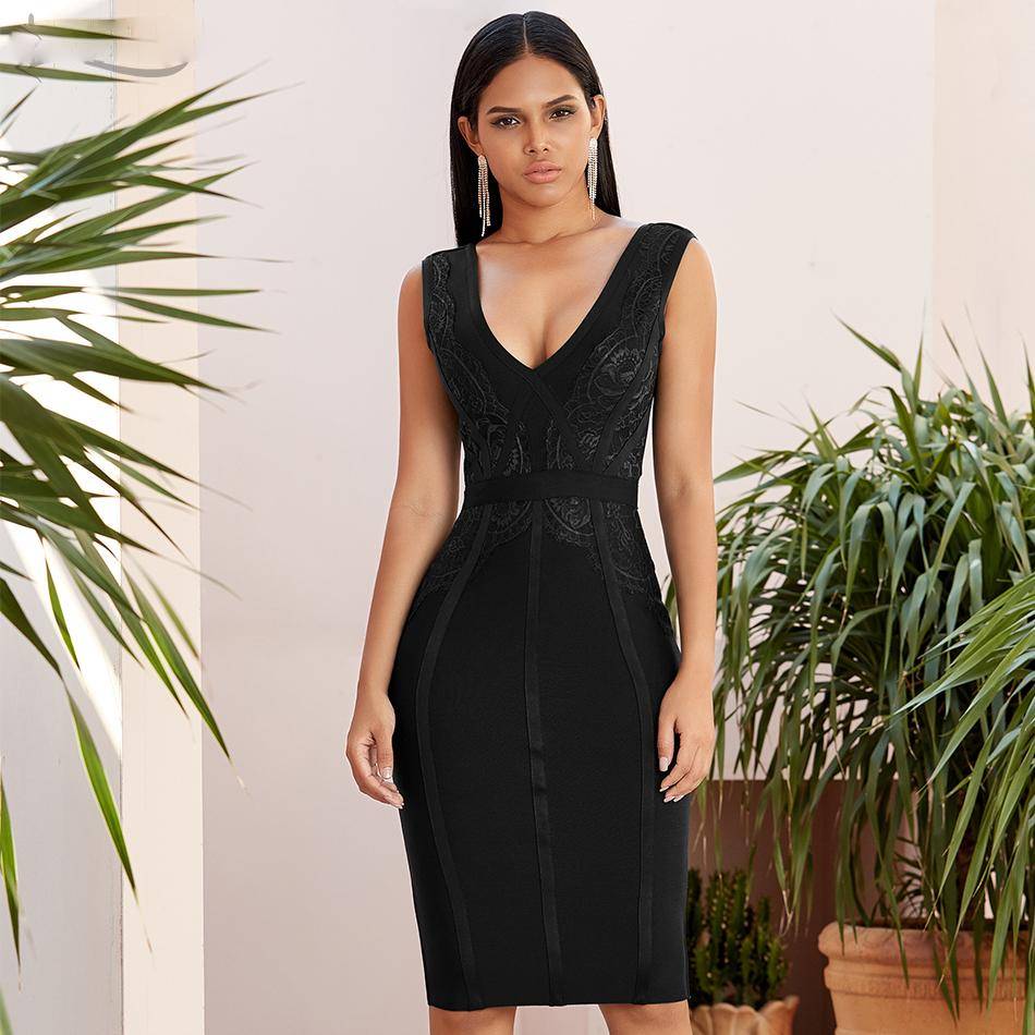 Kyla | Verlicht de nacht mouwloze jurk