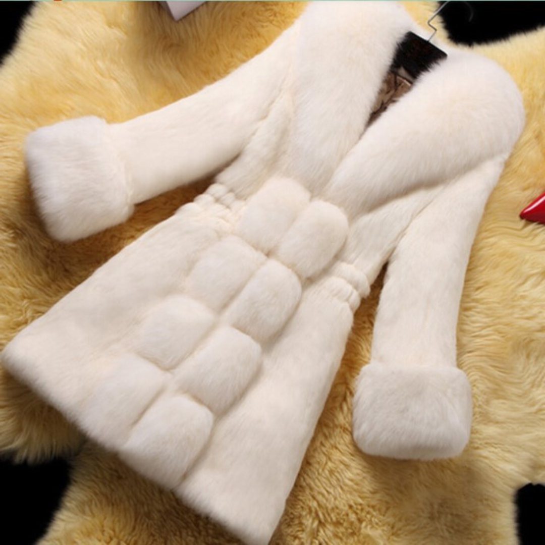 BIJOUX - ÉLÉGANTE VESTE EN FOURRURE DUVETEUSE