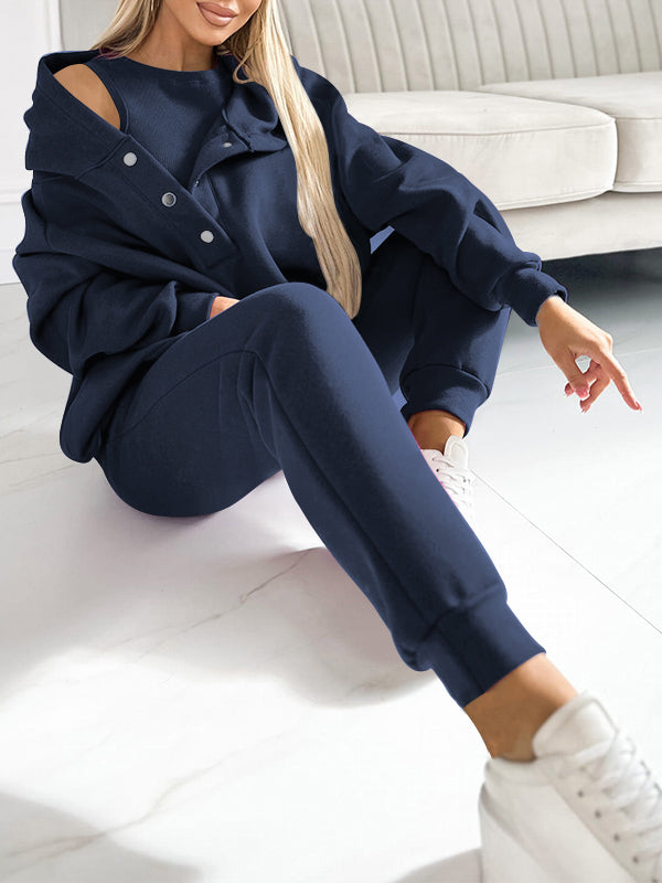 Sportivo™️ - Dames Casual Hooded Sweatshirt Sportpak