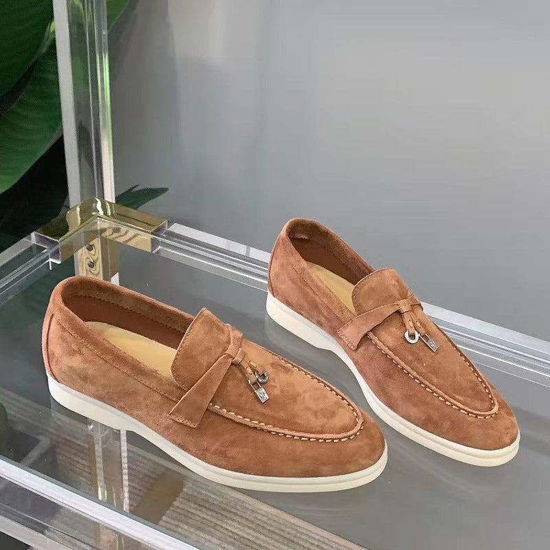 Veala | Elegante Suède Loafers voor Vrouwen