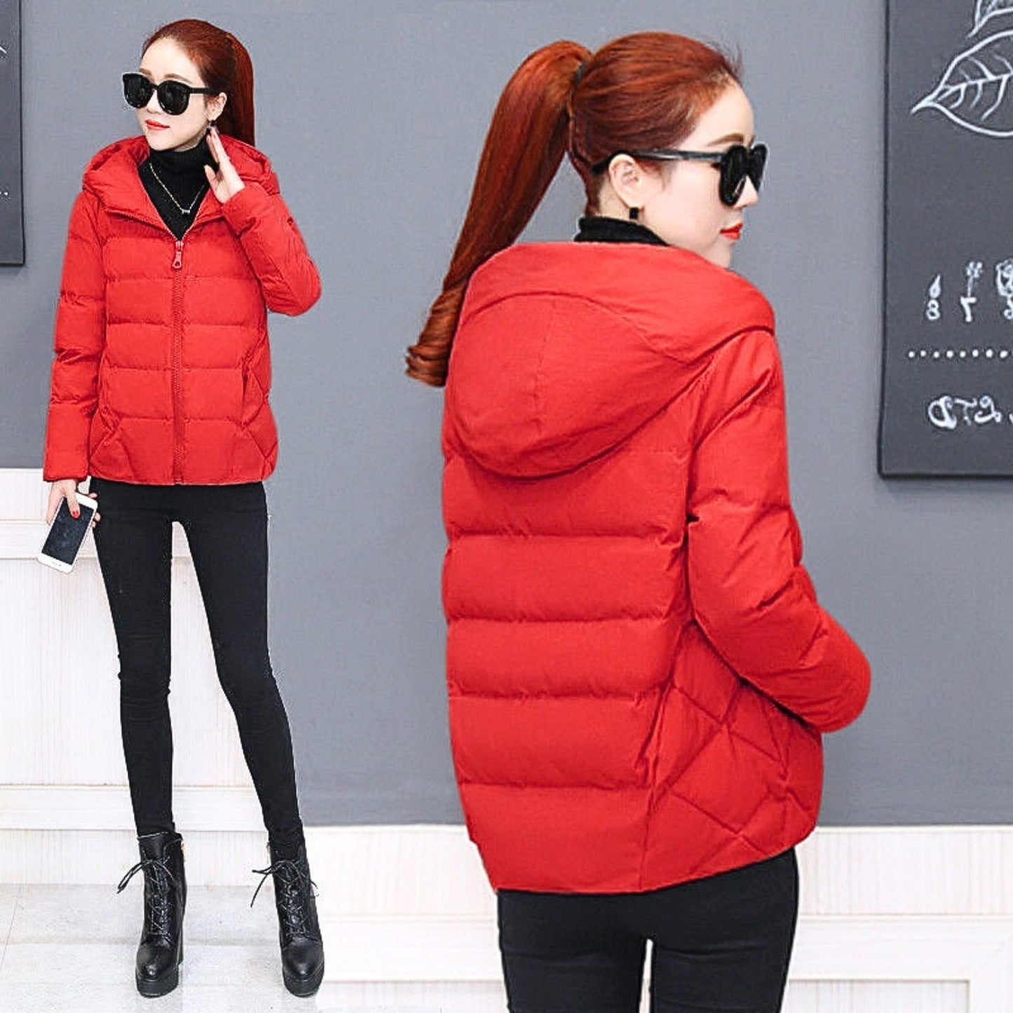 SIMONE - VESTE D'HIVER CHAUDE ET TENDANCE