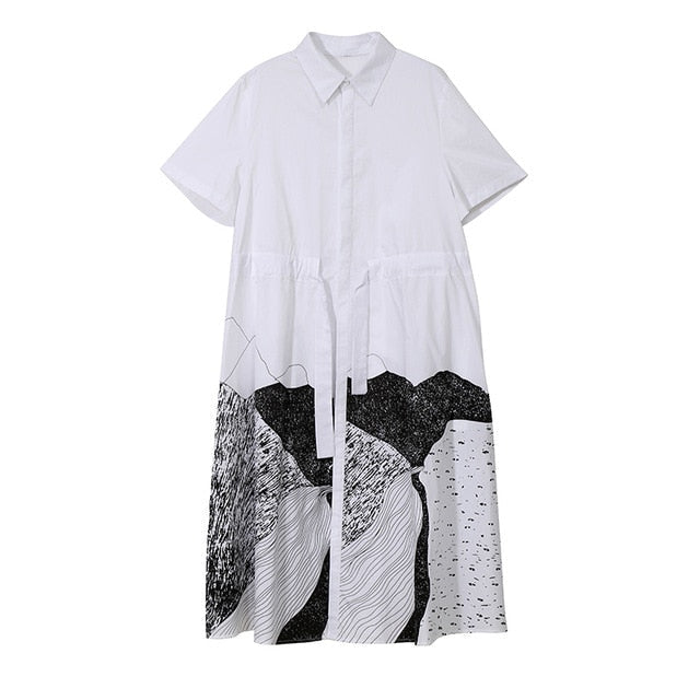 Macy | Kalmeer honing midi-jurk