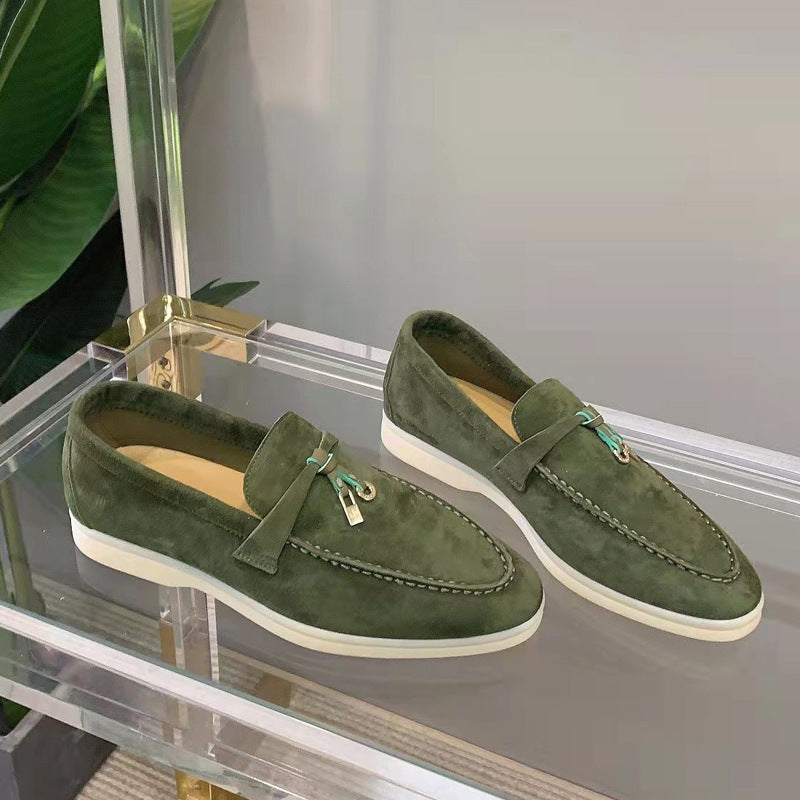 Veala | Elegante Suède Loafers voor Vrouwen