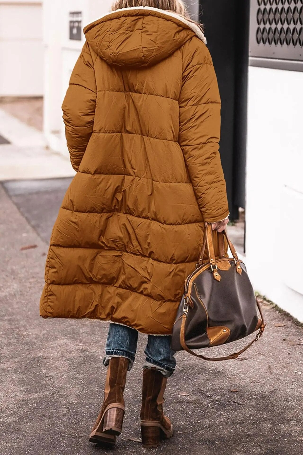 Manteau d'hiver imperméable et chaud