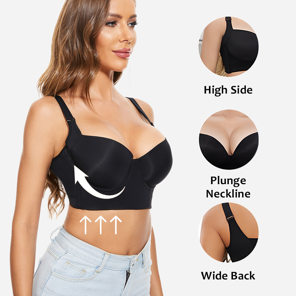 Soutien-gorge push-up PerfectFit™ | Noir+Beige (PAQUET DE 2)