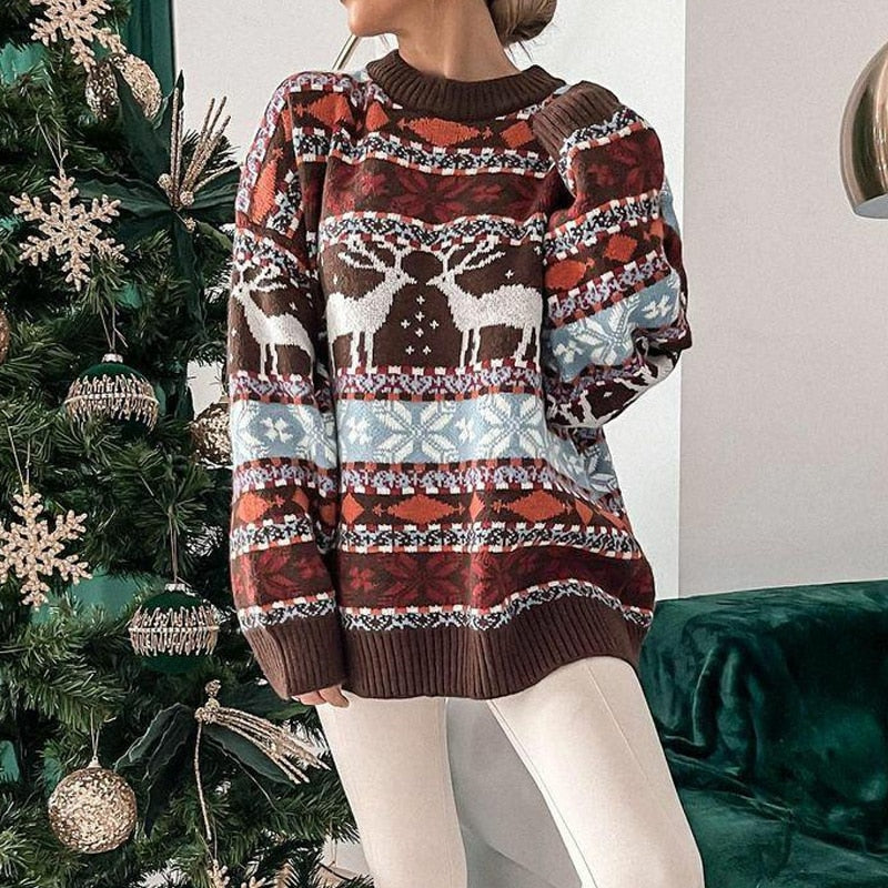 Sweat chaud et mignon pour Noël