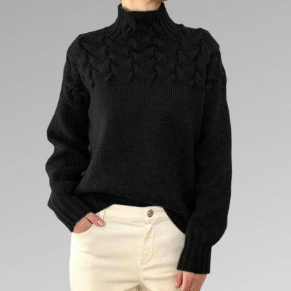 Cripes - Le pull élégant en maille torsadée