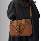 Schnur Schultertasche mit mehreren Taschen für Frauen
