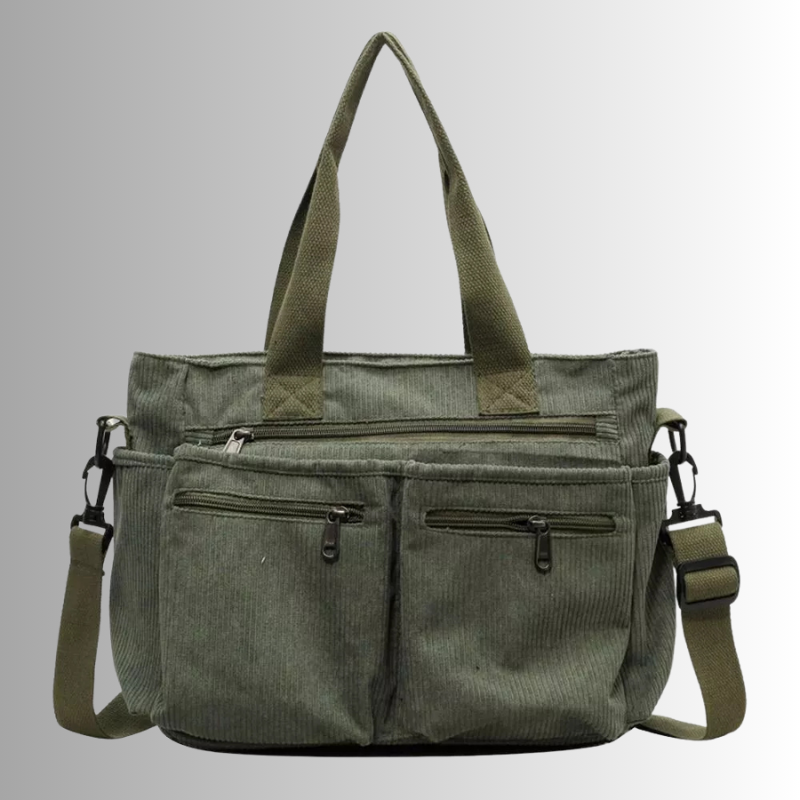 Schnur Schultertasche mit mehreren Taschen für Frauen