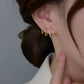 Cripes-Boucles d'oreilles Cristal brillant