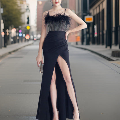 Robe de soirée longue stylée