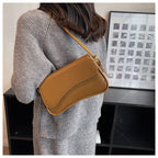 Kompakte Damen Schultertasche