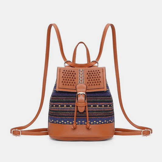 Sac à dos pour femmes avec motif géométrique