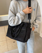 Stoffbeutel in einfarbigem Design aus Eisenbahn-Fleece