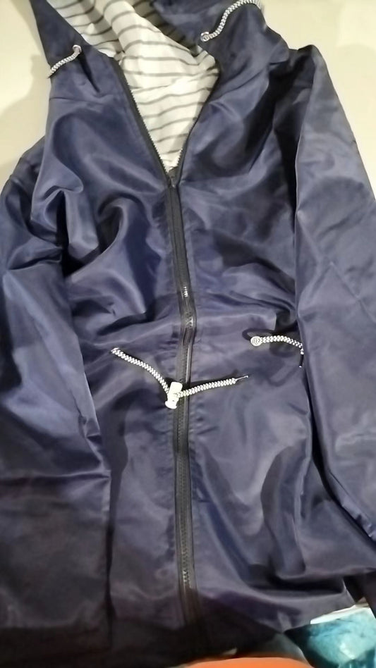 manteau d'été long imperméable et coupe-vent de style sportif