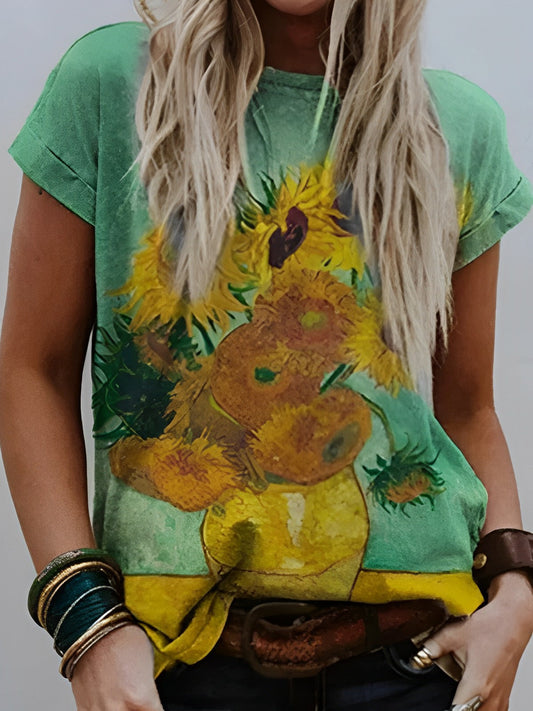 de tournesol de Van Gogh Tee