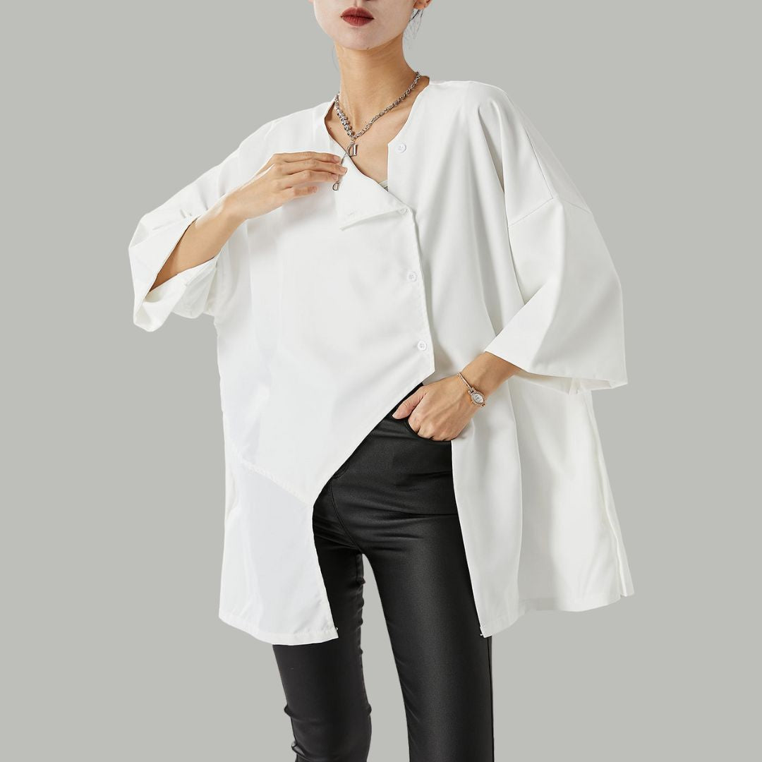 Blouse asymétrique élégante