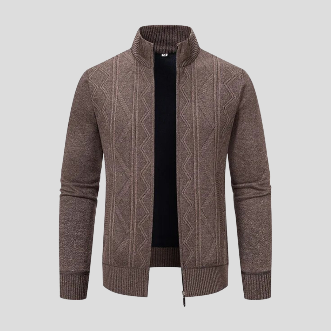 Gilet à motifs élégant pour homme