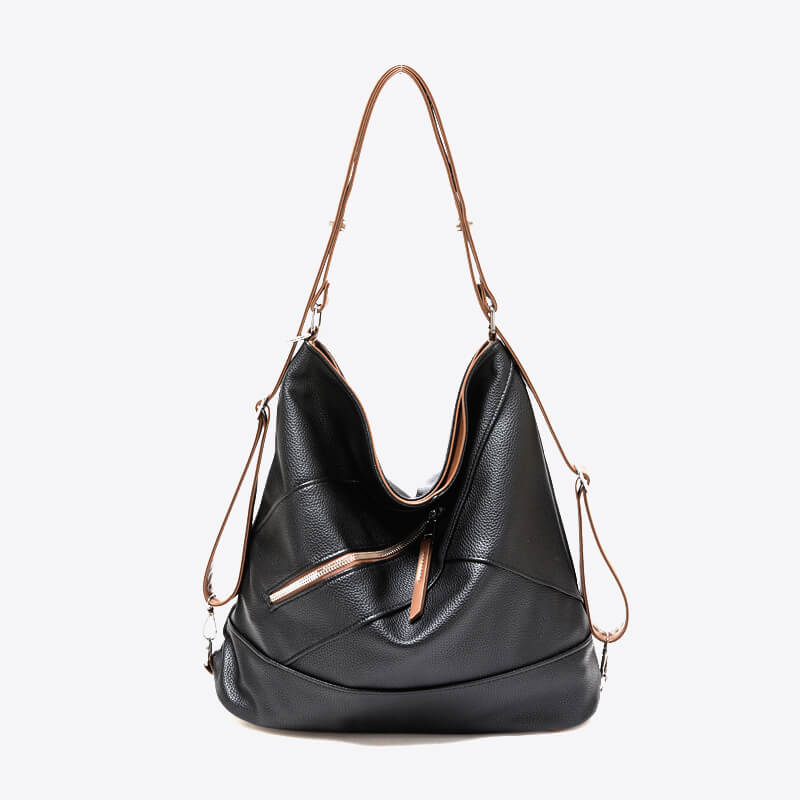 Faux-Leder-Tasche