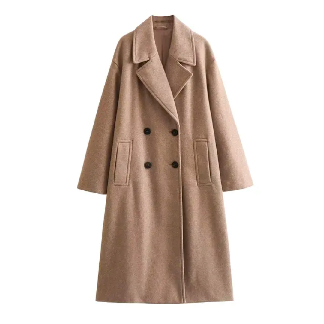 Manteau de luxe chaud