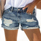 Short Cripes Pantalon En Jean Femme