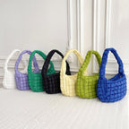 Falten Schultertasche für Frauen