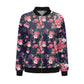 Cripes Bomber Veste Avec Imprimé Floral Dames