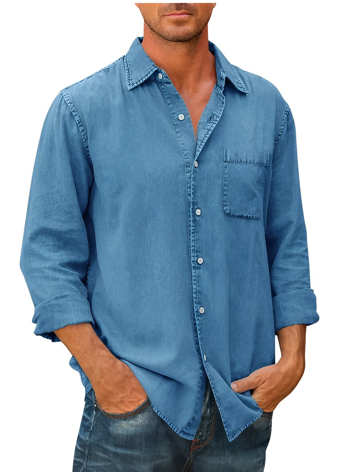 PRESTON™ | CHEMISE EN JEAN