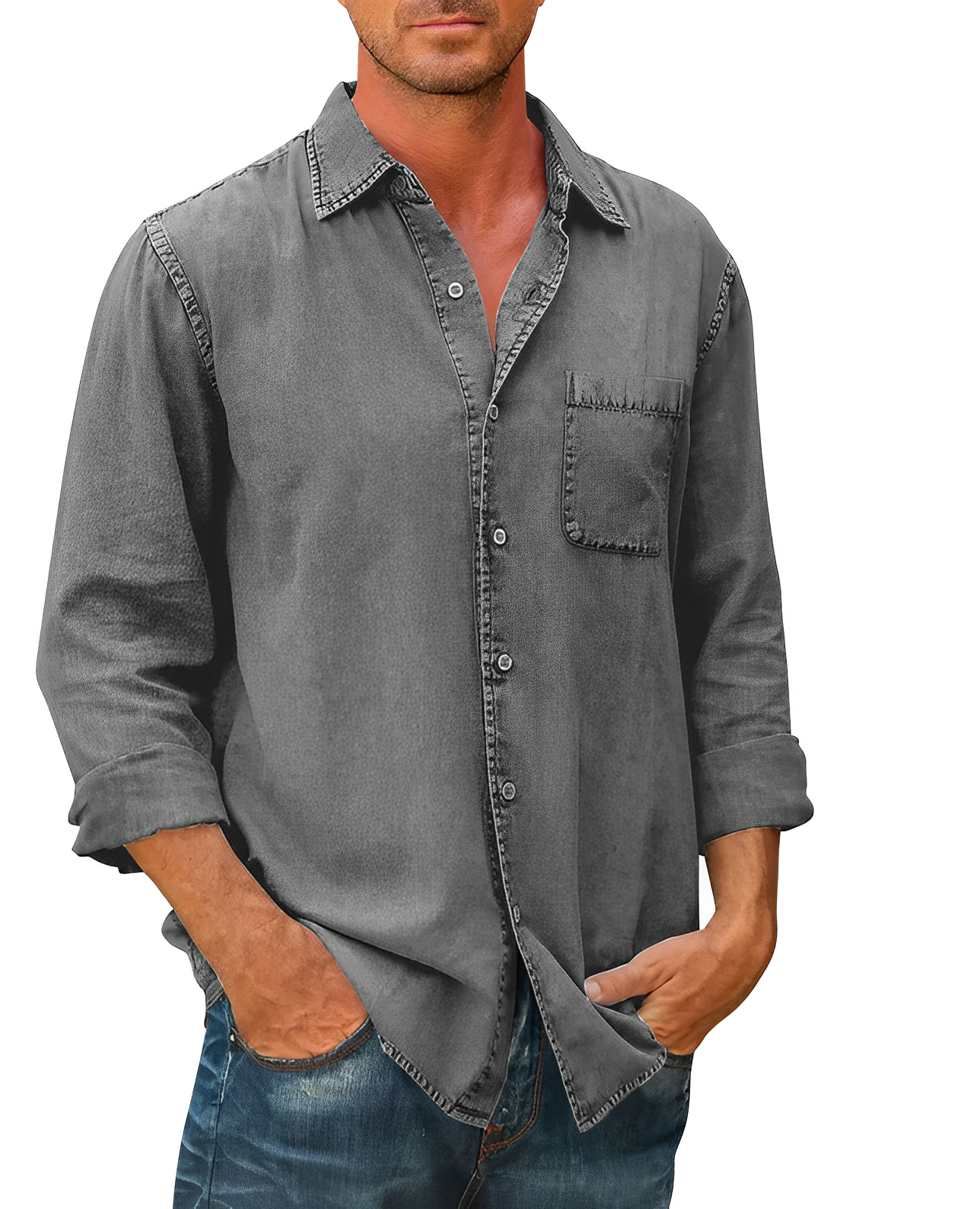 PRESTON™ | CHEMISE EN JEAN