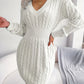Melim™ l Robe élégante avec col en V