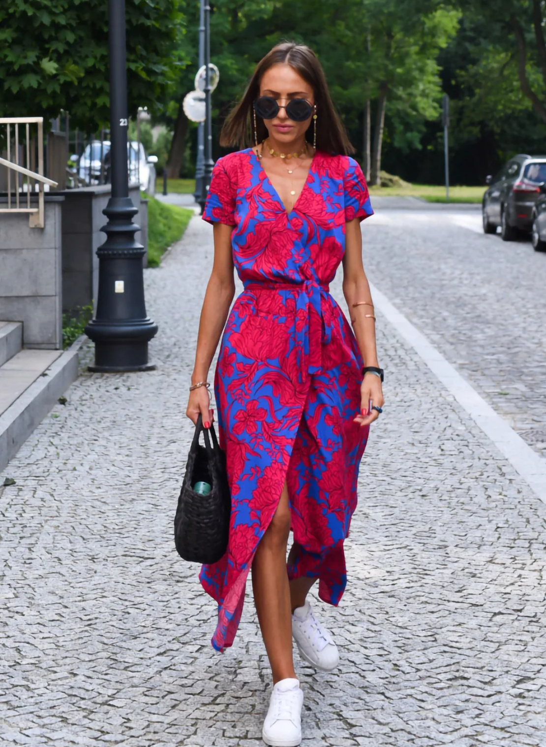 Robe à imprimé floral printemps/été