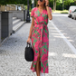 Robe à imprimé floral printemps/été