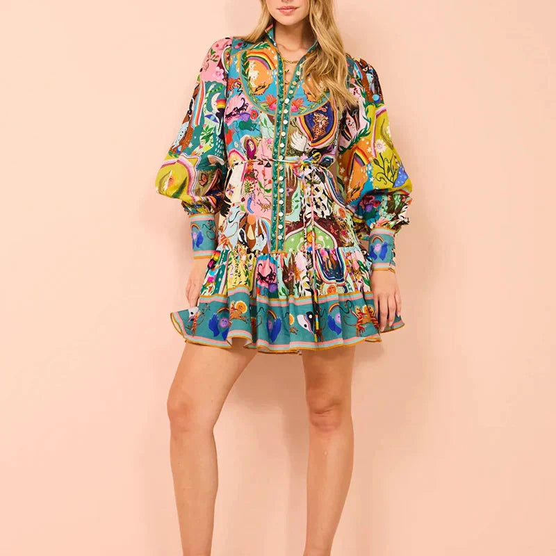 Robe de printemps Chrysalis™ colorée