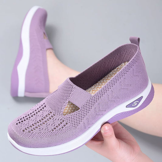 Chaussures pour femmes respirantes et à semelles souples