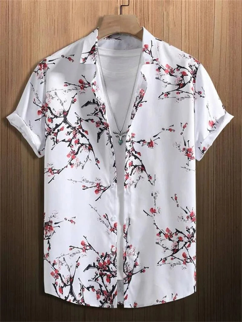 Cripes - La chemise hawaïenne imprimé floral 3D