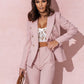 Elégant ensemble blazer-pantalon