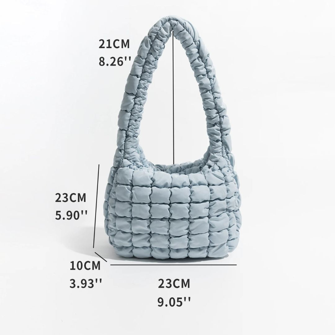 Puffer Umhängetasche für Frauen - Leichte und stilvolle Handtasche